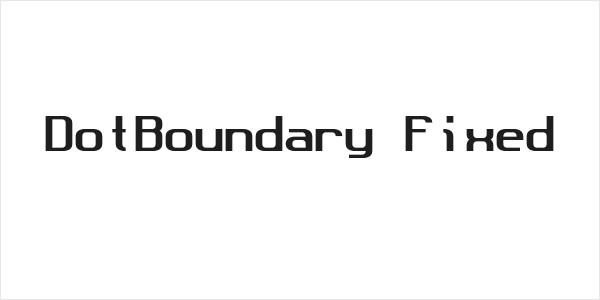 DotBoundary Fixed Logo