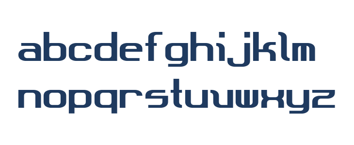 DotBoundary-Justified Lowercase