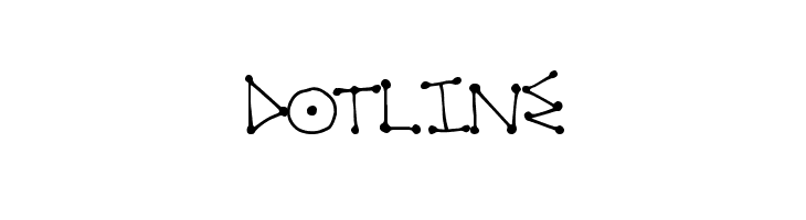 DotLine Font