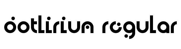 DotLirium Regular  Descarca Fonturi Gratis