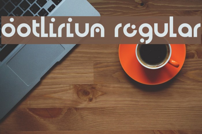 DotLirium Regular Font examples