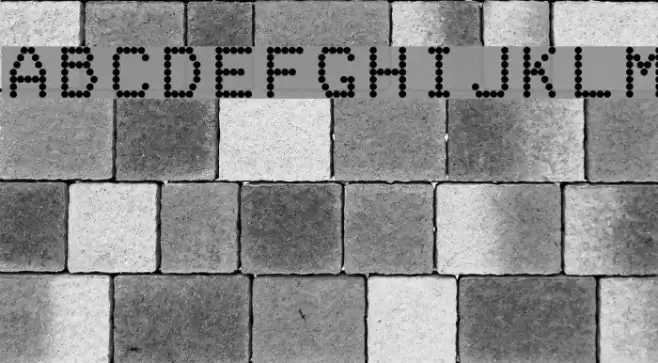 DotMatrix Font examples