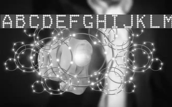 DotMatrix Font examples