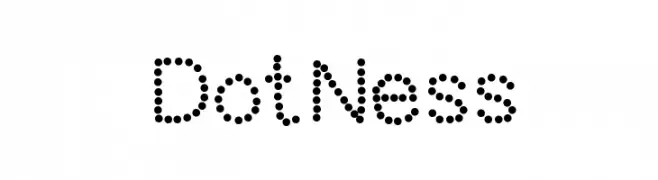 DotNess  Frei Schriftart Herunterladen