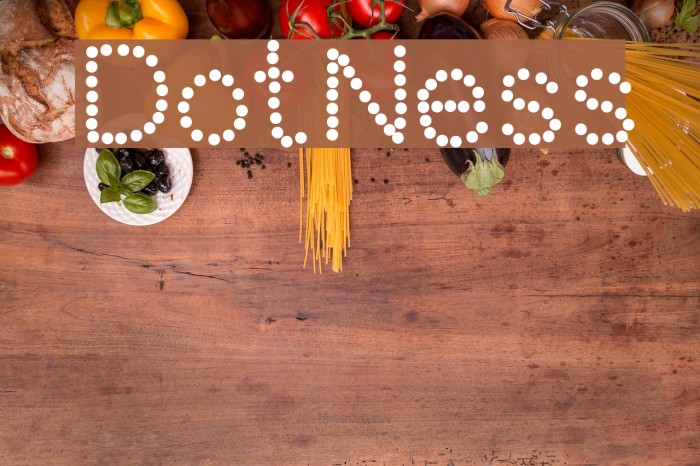 DotNess Font examples