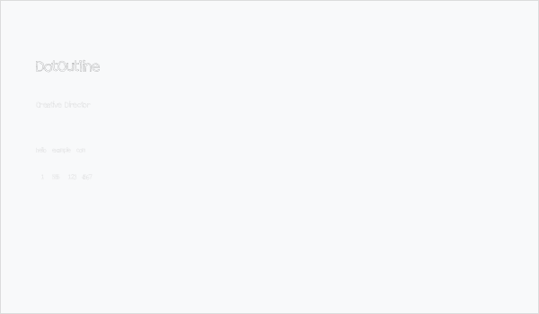 DotOutline Business Card