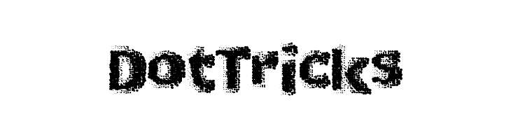 DotTricks  Fuentes Gratis Descargar