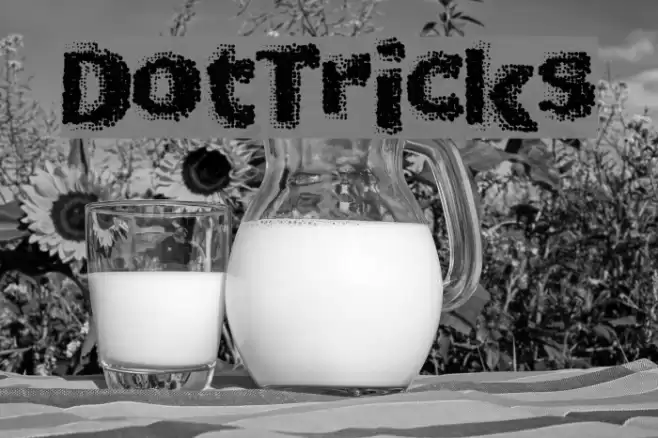 DotTricks Font examples