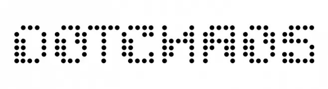 Dotchaos  Frei Schriftart Herunterladen