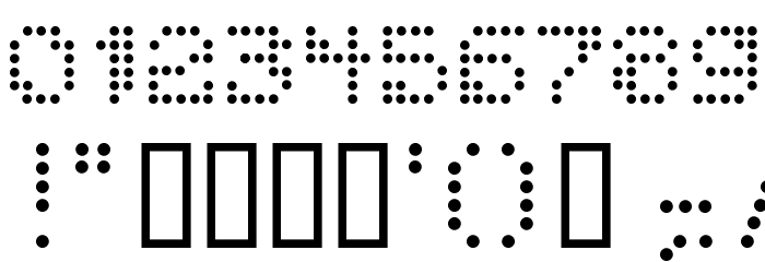 Dotchaos Шрифта ДРУГИЕ символов
