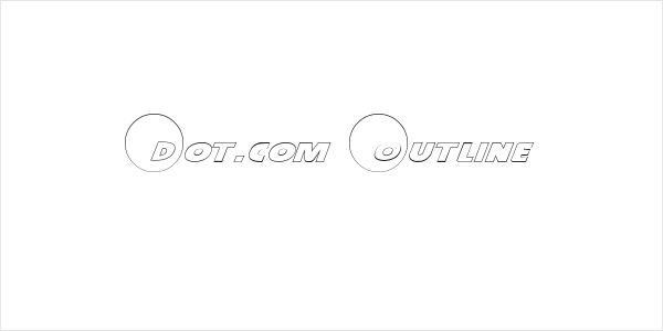 Dot.com Outline Logo