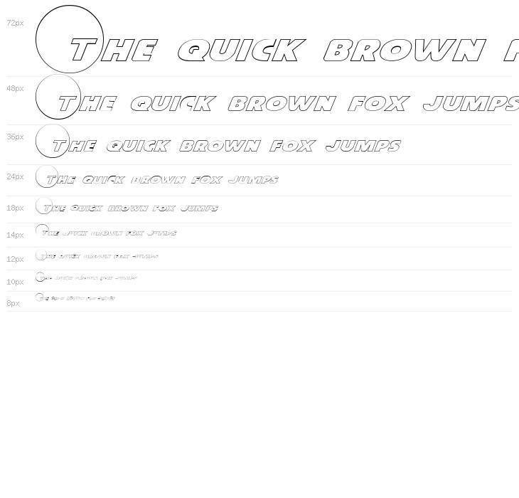 Dot.com Outline Waterfall