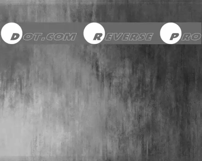 Dot.com Reverse Pro フォント examples