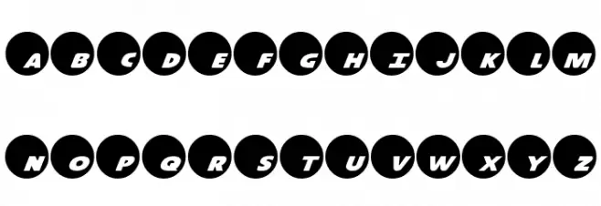 Dot.com フォント 大文字
