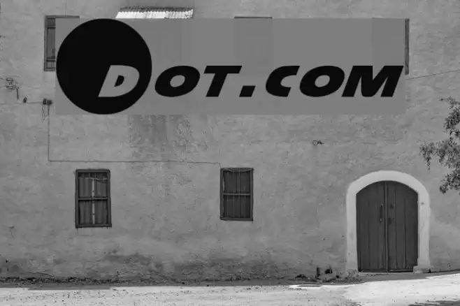 Dot.com フォント examples
