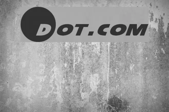 Dot.com フォント examples