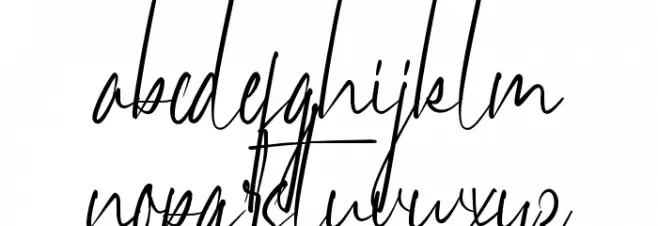 Dothan Demo Font LOWERCASE