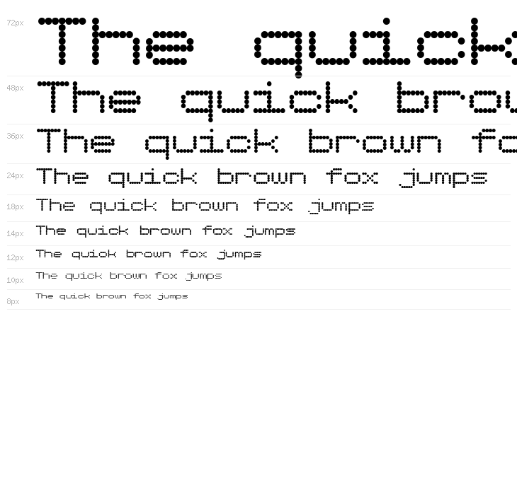 Dotimatrix 7 Waterfall