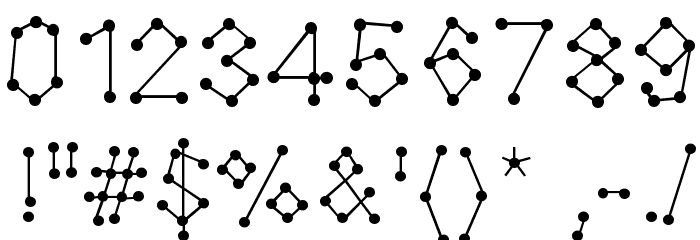 Dotnation Font OTHER CHARS