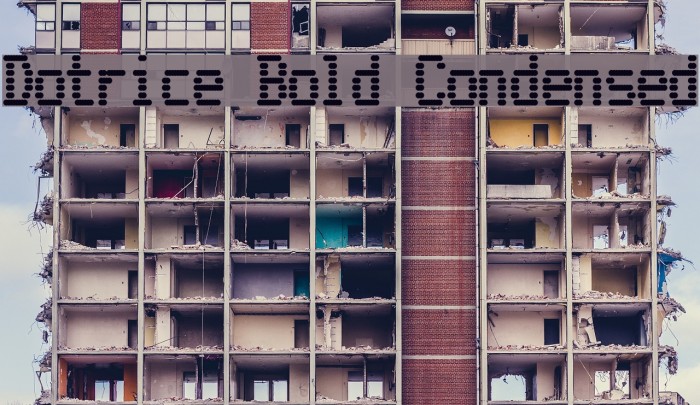 Dotrice Bold Condensed Font examples