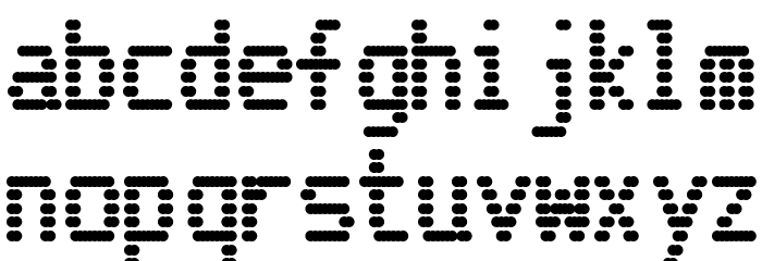 Dotrice Bold Condensed Font LOWERCASE