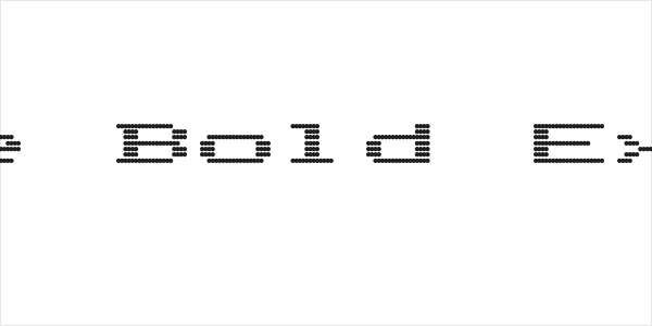 Dotrice Bold Expanded Logo