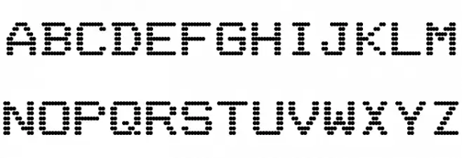 Dotrice Bold Schriftart Groß