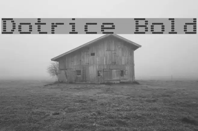 Dotrice Bold Example 2