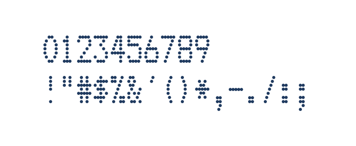 Dotrice Condensed Other Characters