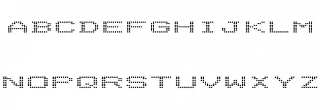 Dotrice Expanded Шрифта ВЕРХНИЙ