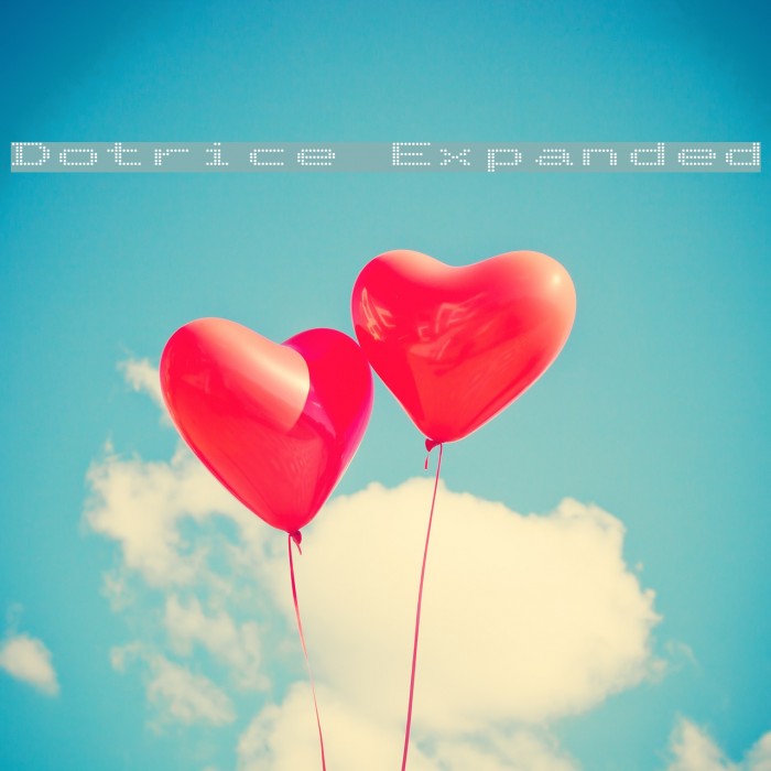Dotrice Expanded Font examples