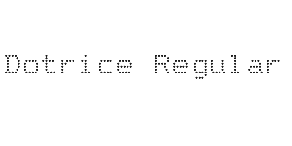 Dotrice Regular Logo
