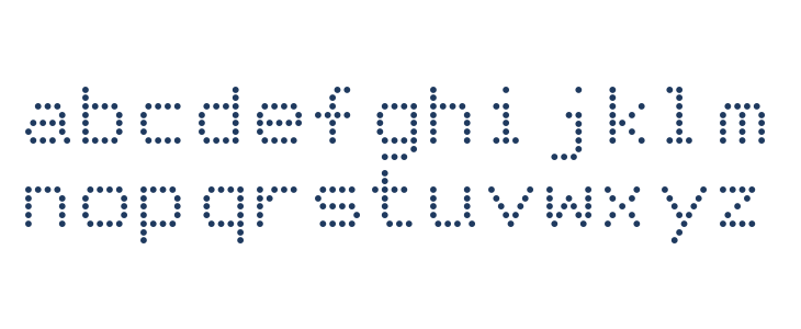 Dotrice Regular Lowercase