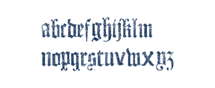 Dots Land Gotika Bold Lowercase