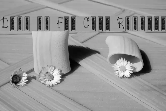 Dots of Fun Caps Regular Font examples