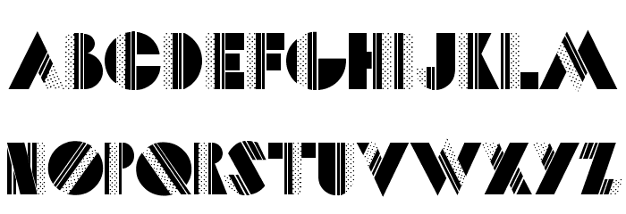 DotsCapsTwo Font LOWERCASE