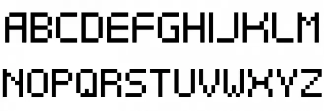 Dotspitch フォント 大文字