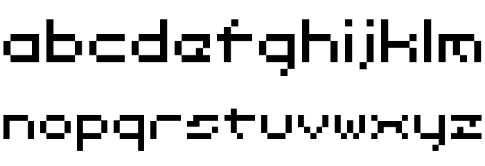 Dotspitch Font LOWERCASE