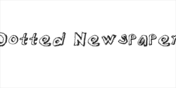 Dotted Newspaper Logo