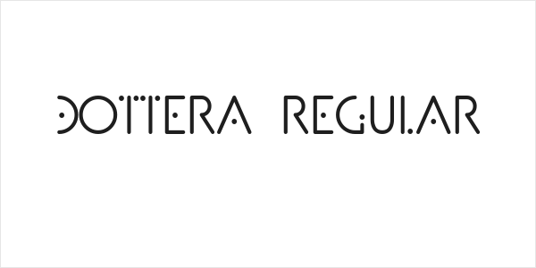 Dottera Regular Logo
