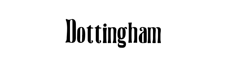 Dottingham  免费字体下载