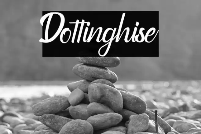 Dottinghise Font examples
