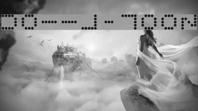 Dotty-Moon Font examples