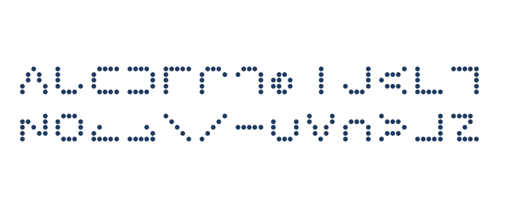 Dotty-Moon Lowercase