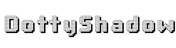 DottyShadow Font