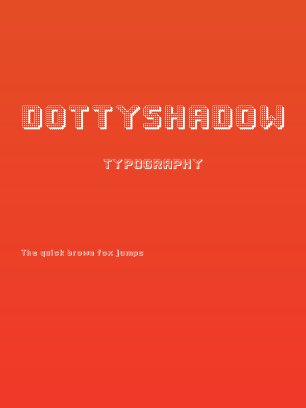 DottyShadow Poster