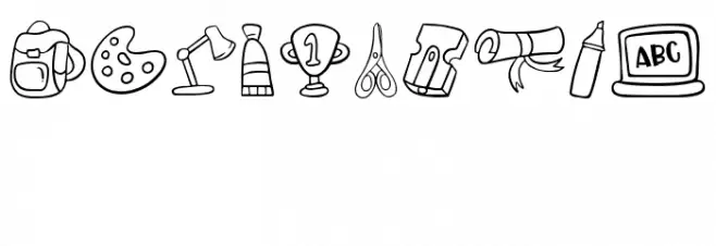 Dotuku Dingbats 字体 其它煤焦