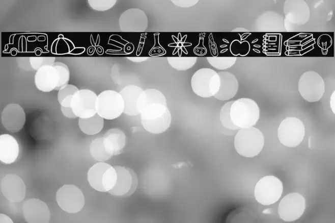 Dotuku Dingbats 字体 examples