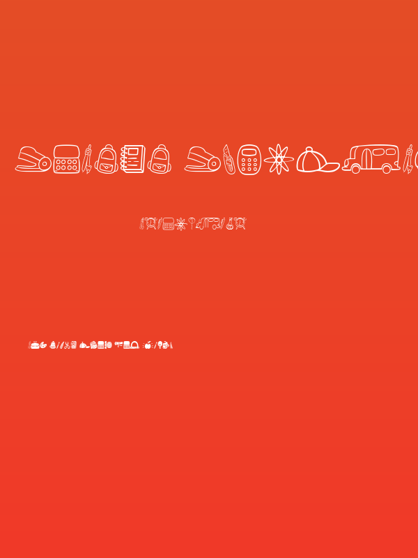 Dotuku Dingbats Poster