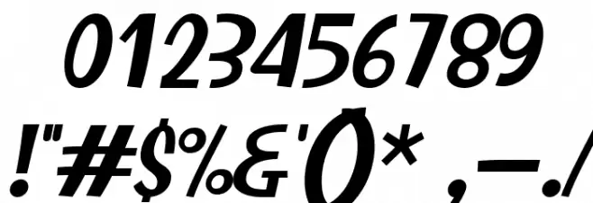 Dotuku Italic फ़ॉन्ट अन्य घर का काम